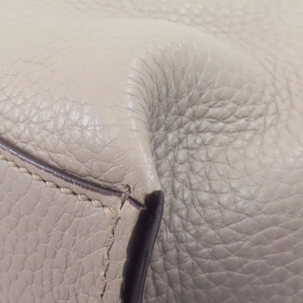 Gucci Gray Leather Handbag (Pre-Owned)