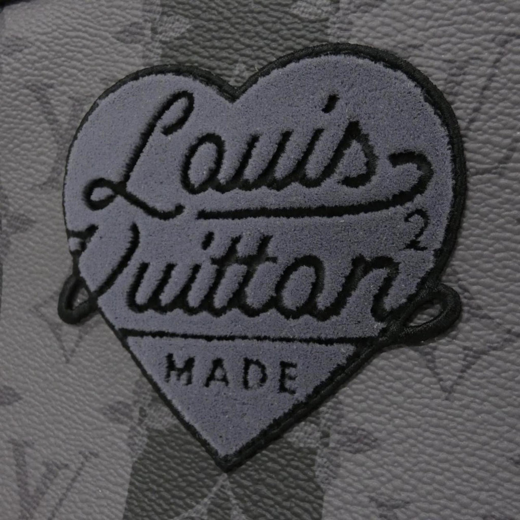 Louis Vuitton Black Coated Canvas Shoulder Bag