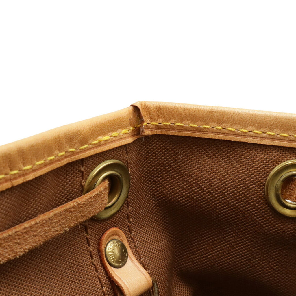 Louis Vuitton Brown Canvas Shoulder Bag