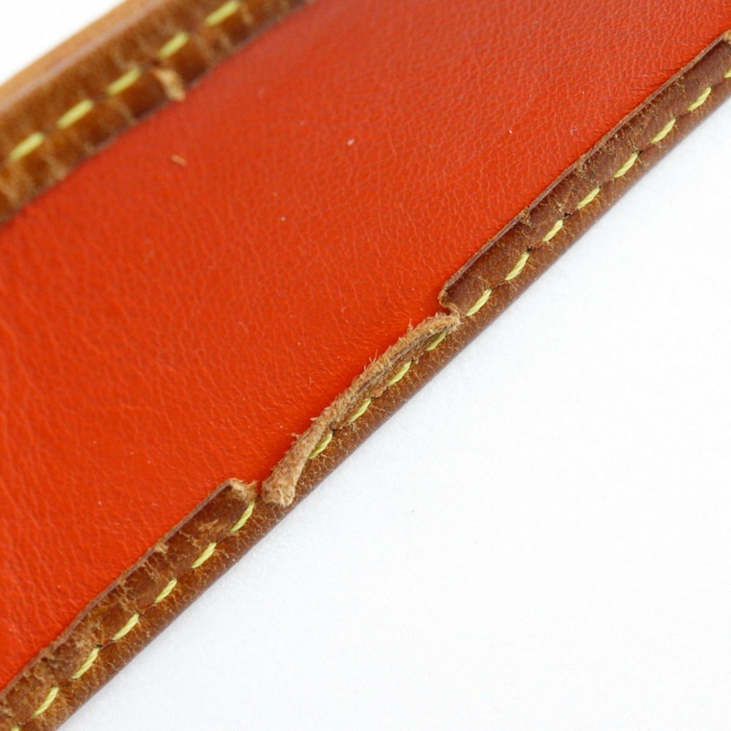 Louis Vuitton Brown Galle Orange Monogram Perforated Shoulder Bag