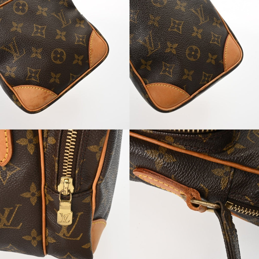 Louis Vuitton Brown Monogram Canvas Shoulder Bag