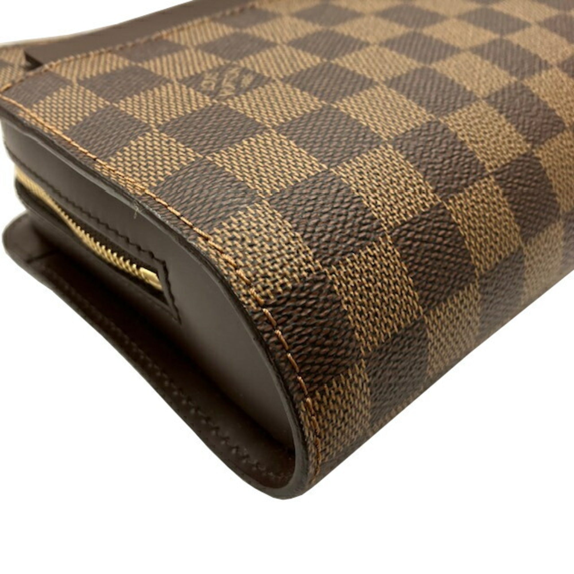 Louis Vuitton Brown Damier Canvas Damier Canvas Clutch Bag