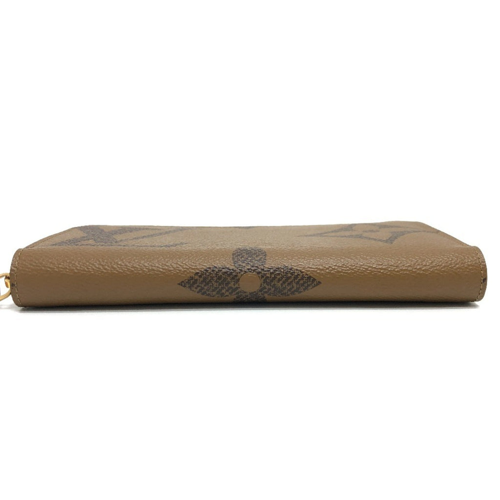 Louis Vuitton Monogram Reverse Brown Monogram Reverse Long Wallet