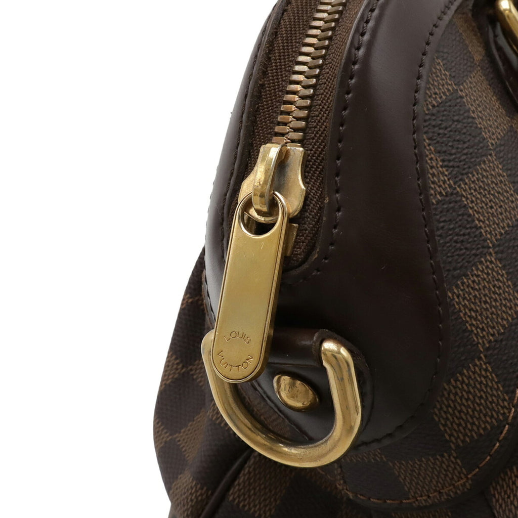 Louis Vuitton Brown Pvc Handbag Shoulder Bag
