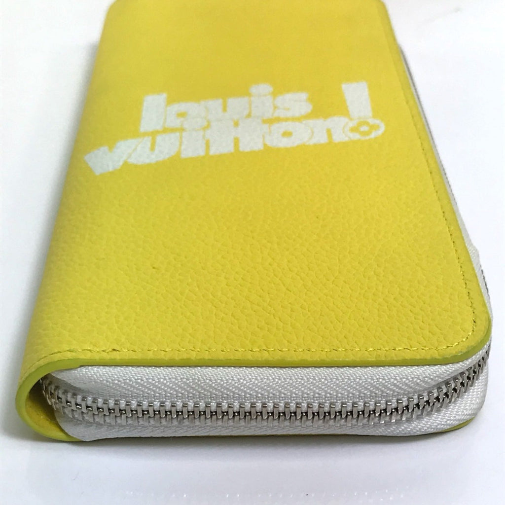 Louis Vuitton Yellow Leather Long Wallet