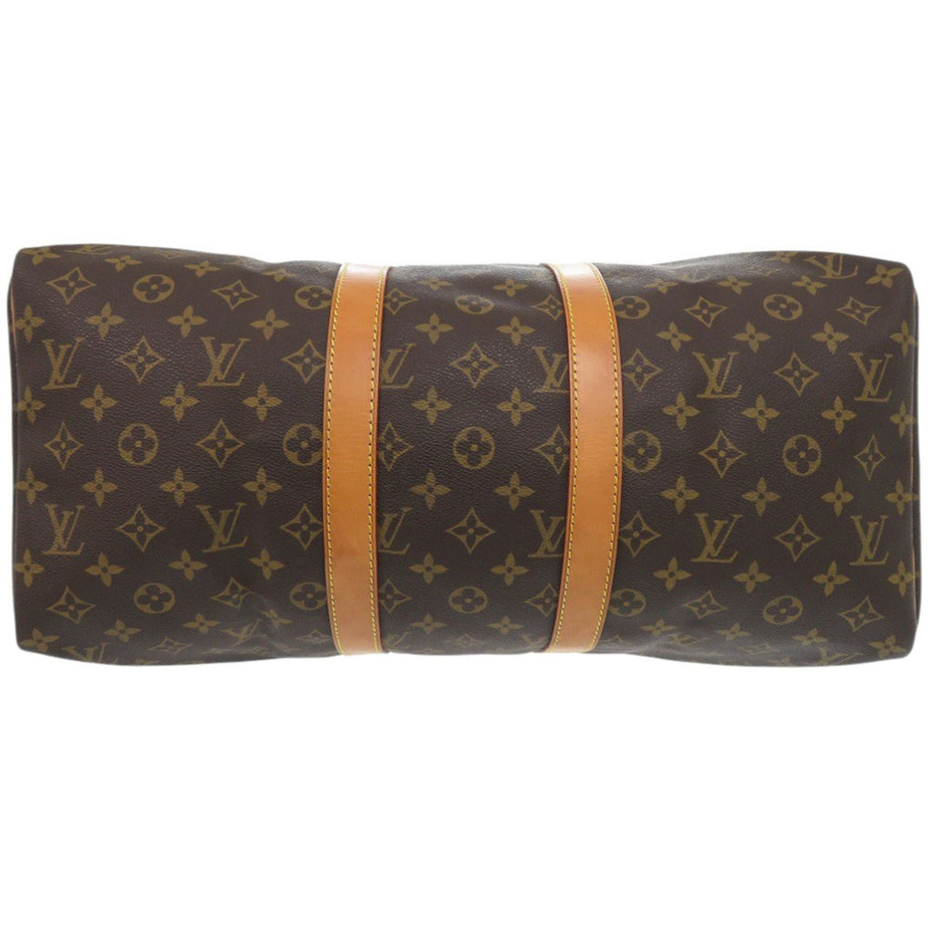 Louis Vuitton Brown Monogram Canvas Boston Bag
