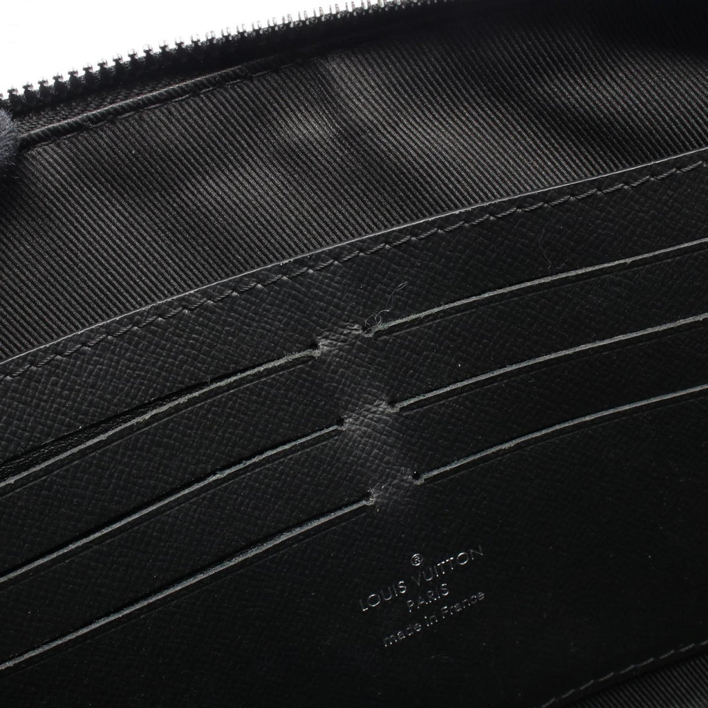 Louis Vuitton Black Coated Canvas Leather Shoulder Bag