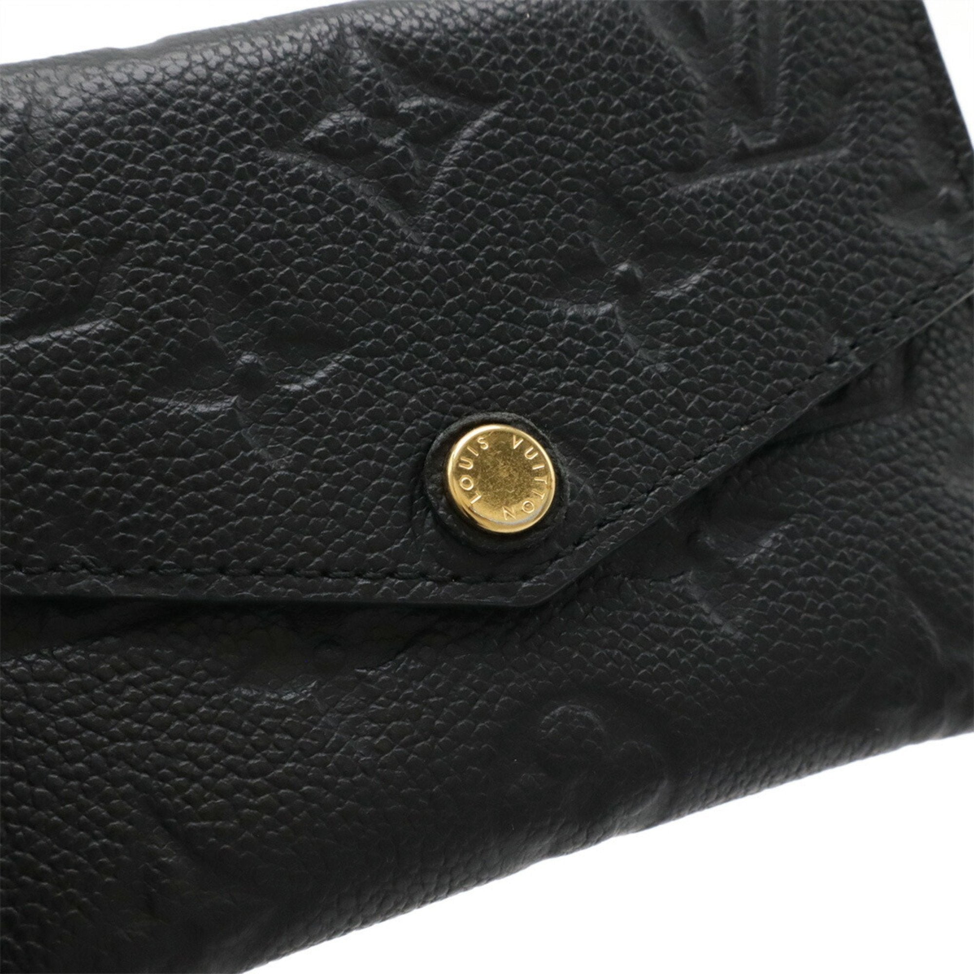 Louis Vuitton Monogram Empreinte Black Noir Monogram Empreinte Coin Purse/Coin Case