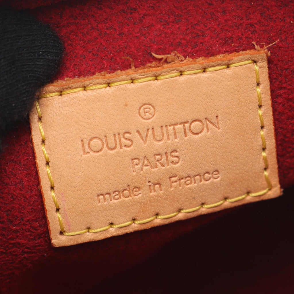 Louis Vuitton Brown Pvc Leather Shoulder Bag