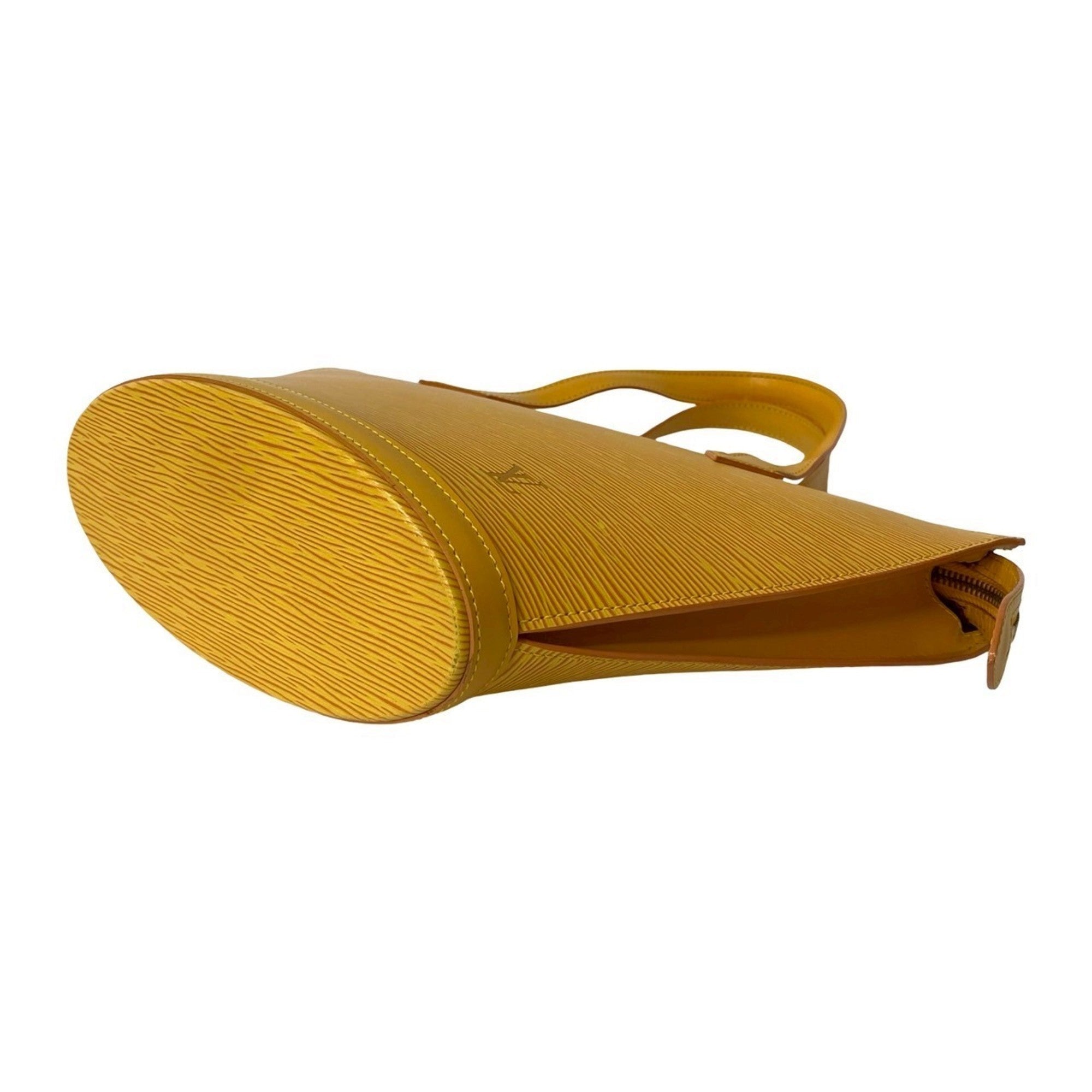 Louis Vuitton Yellow Epi Leather Handbag