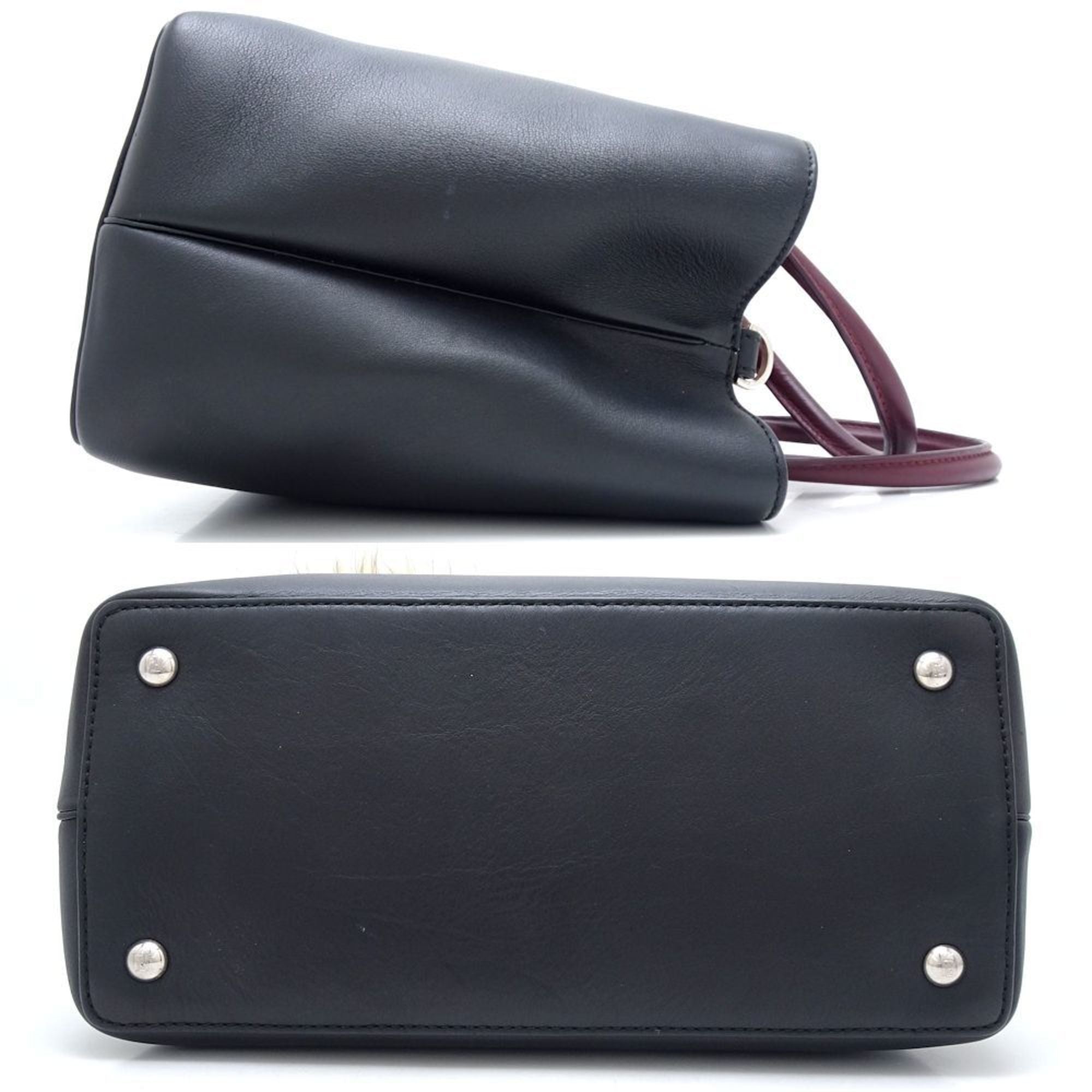 Fendi Black Leather Handbag