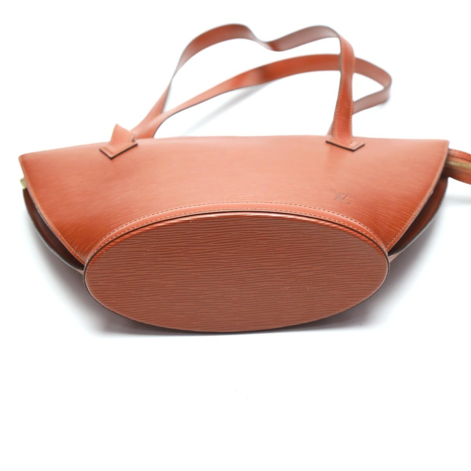 Louis Vuitton Brown Epi Leather Handbag Tote Bag