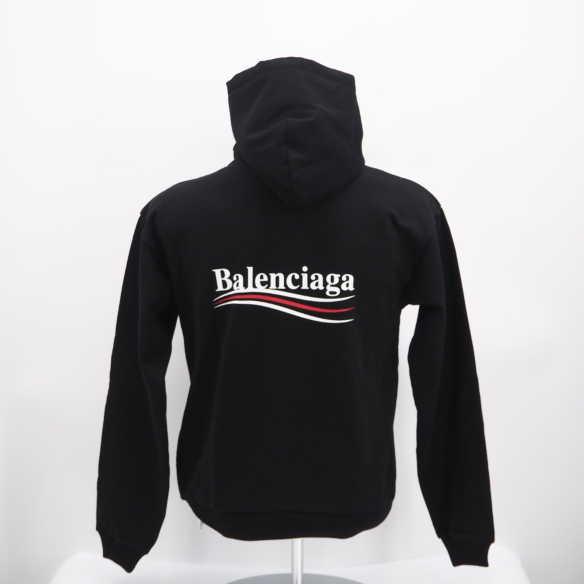 Balenciaga Black Red Color White Cotton