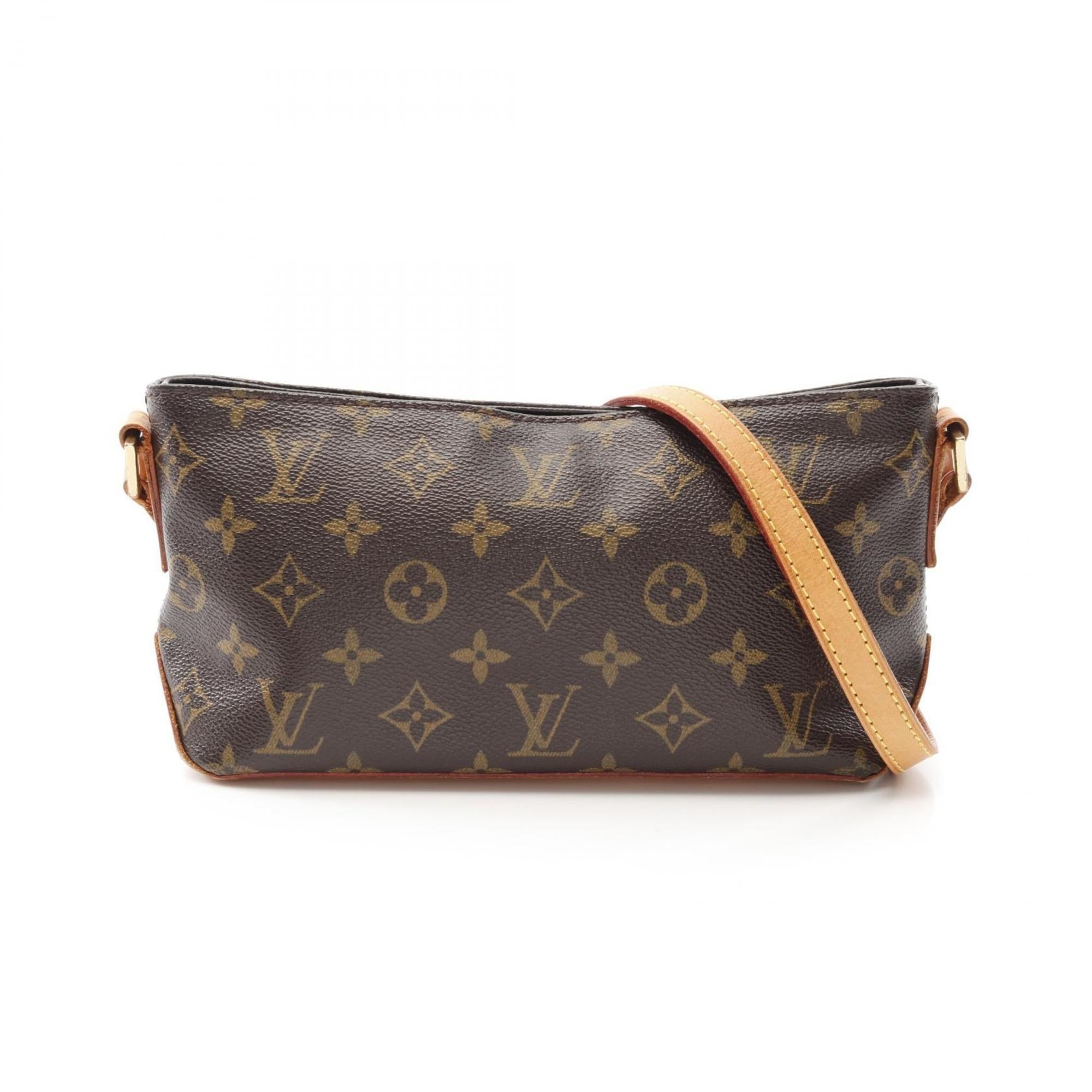 Louis Vuitton Brown Coated Canvas Pvc Leather Shoulder Bag