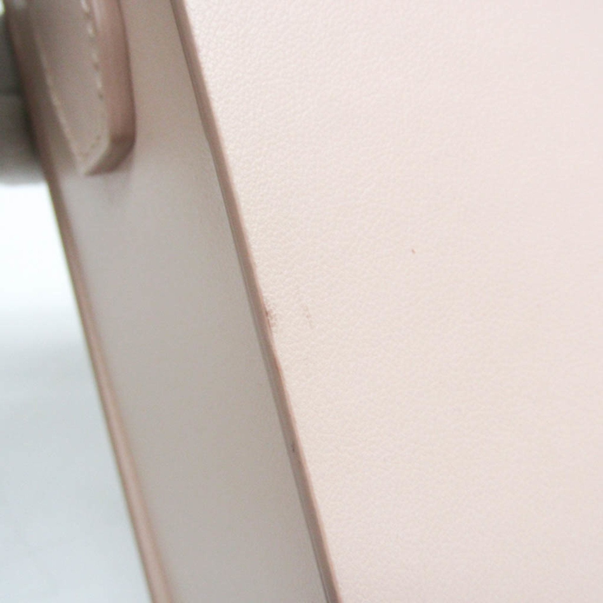 Fendi Pink Leather Shoulder Bag