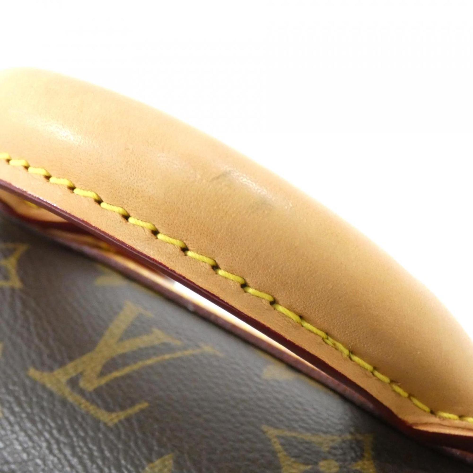 Louis Vuitton Marron Coated Canvas Handbag