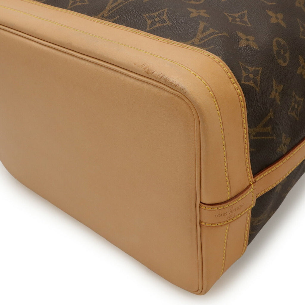 Louis Vuitton Brown Canvas Shoulder Bag