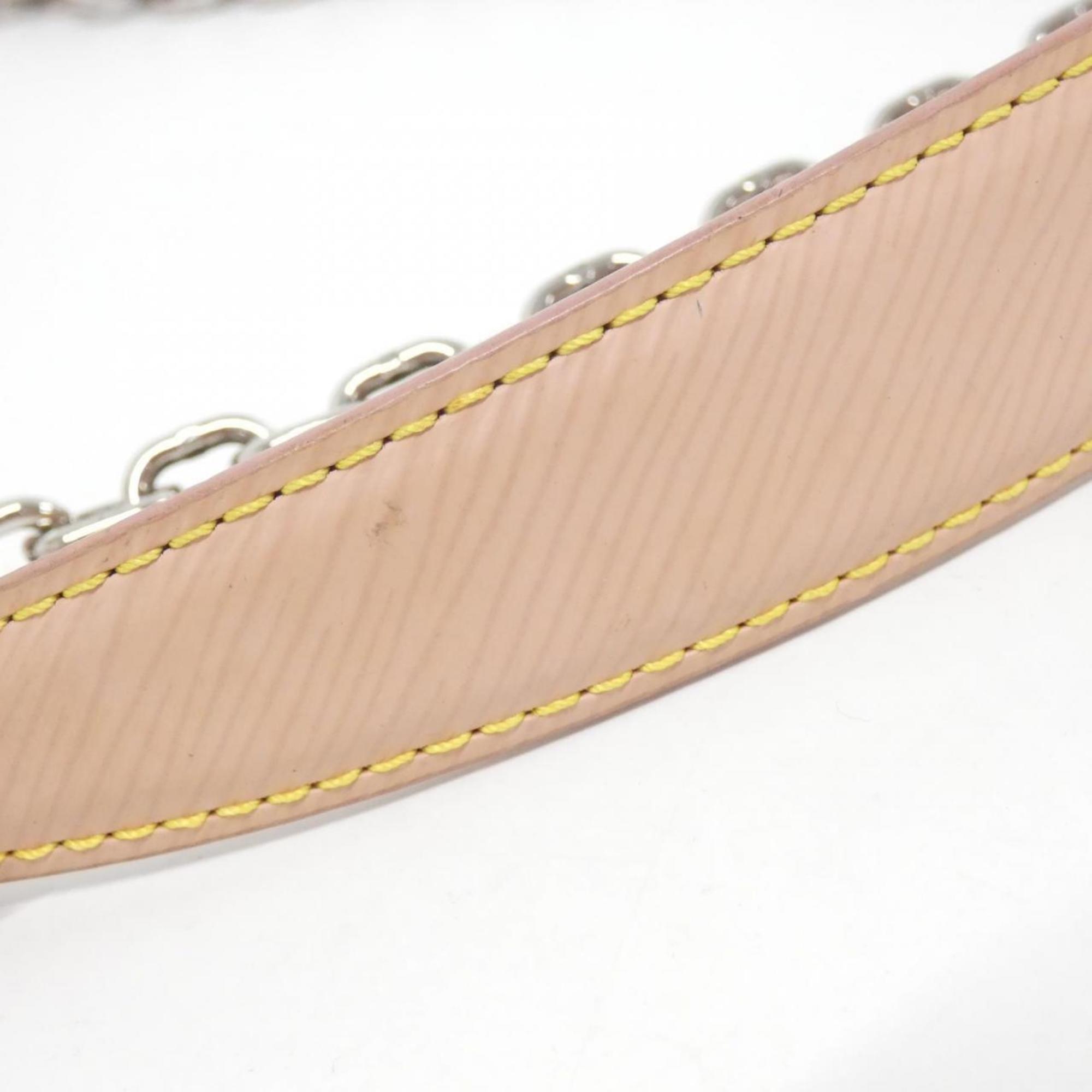 Louis Vuitton Pink Leather Shoulder Bag