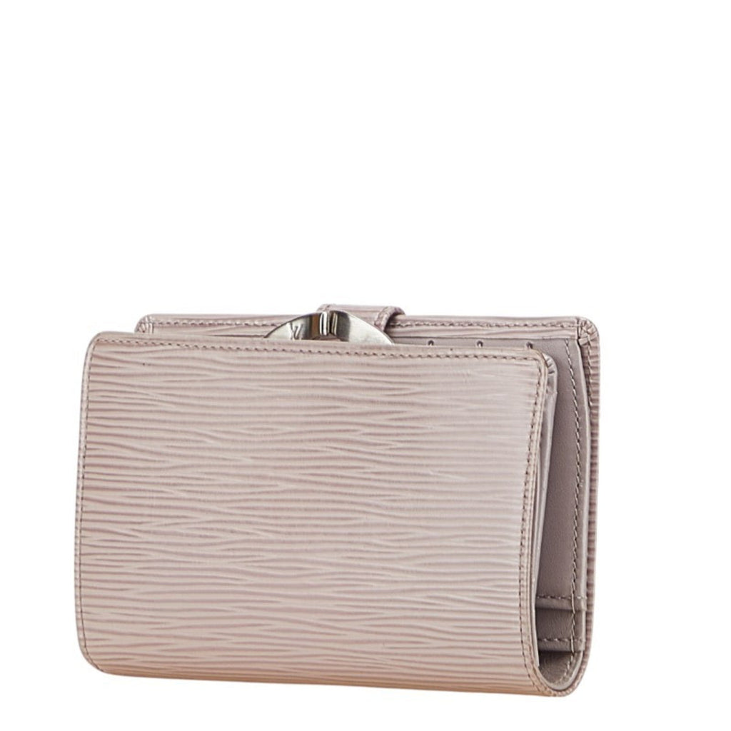 Louis Vuitton Epi Purple Leather Wallet
