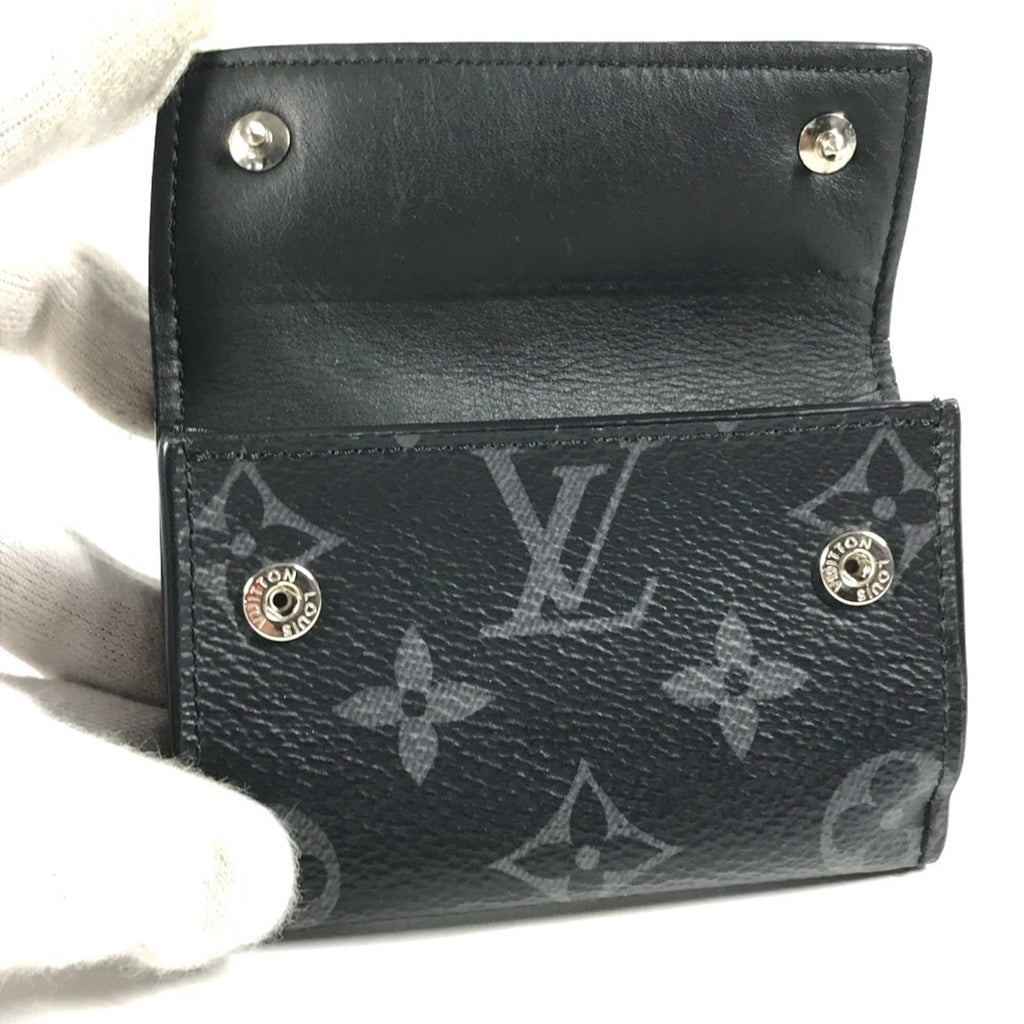 Louis Vuitton Monogram Eclipse Black Monogram Eclipse Wallet (Tri-Fold)