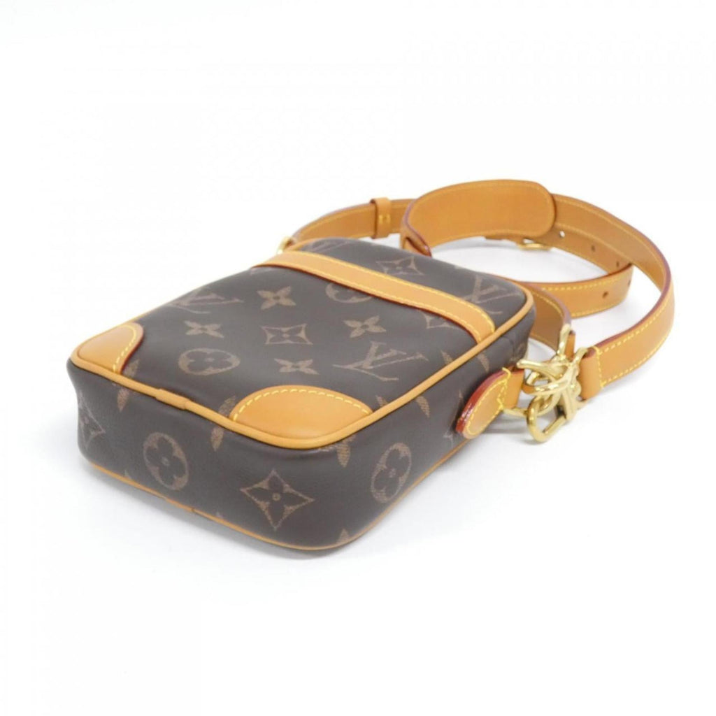 Louis Vuitton Monogram Marron Leather Shoulder Bag