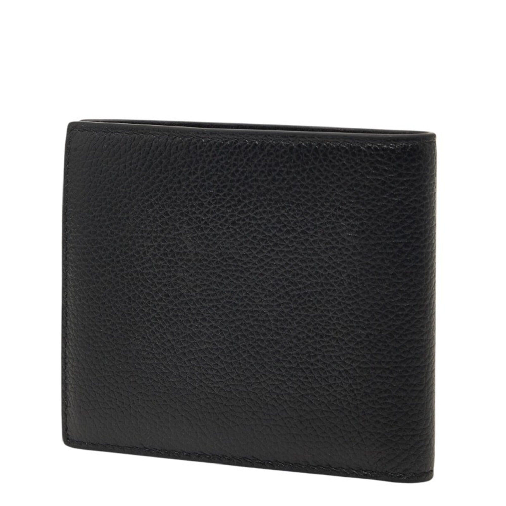 Balenciaga Black Leather Wallet (Bi-Fold)