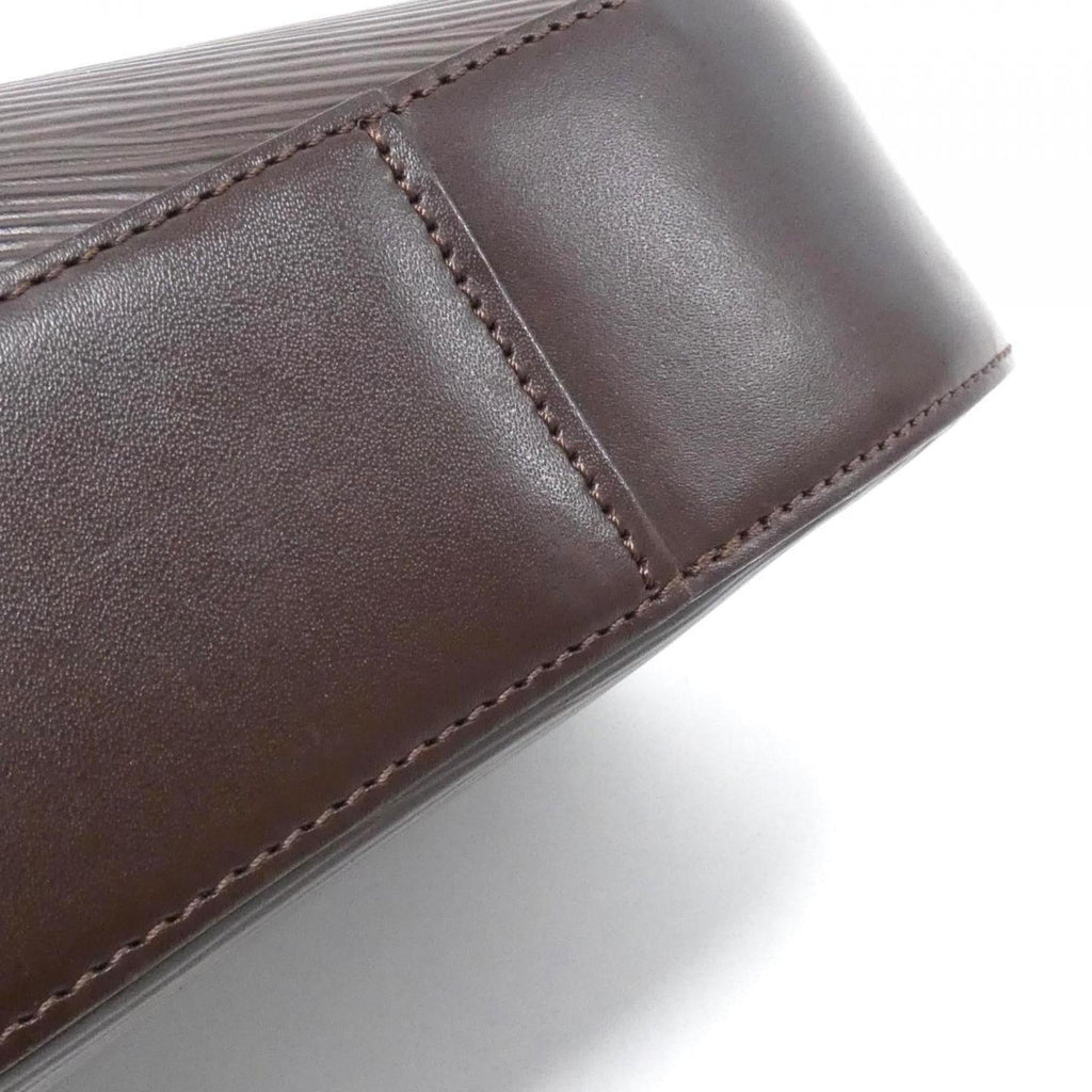 Louis Vuitton Brown Moka Leather Shoulder Bag