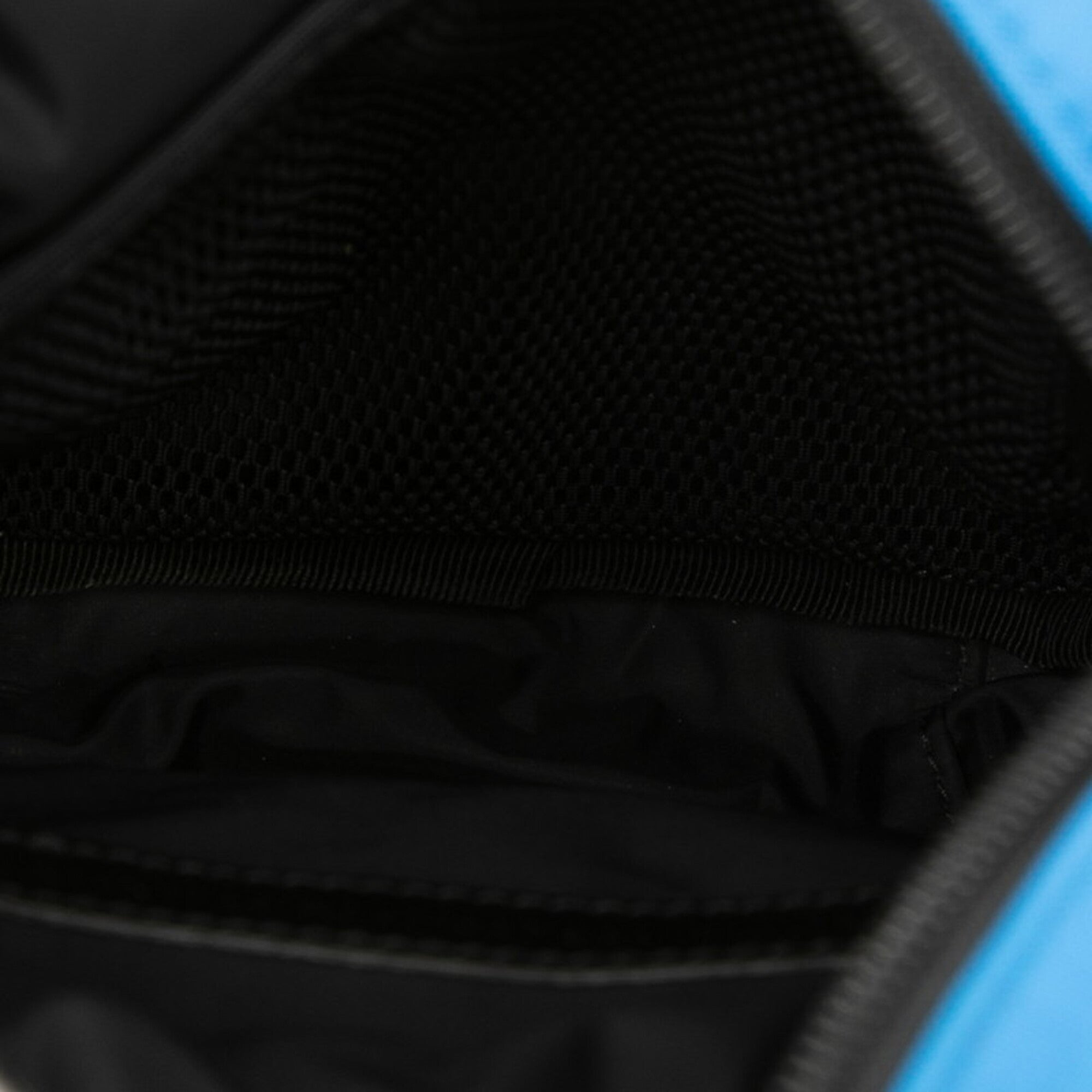 Balenciaga Black Blue Nylon Shoulder