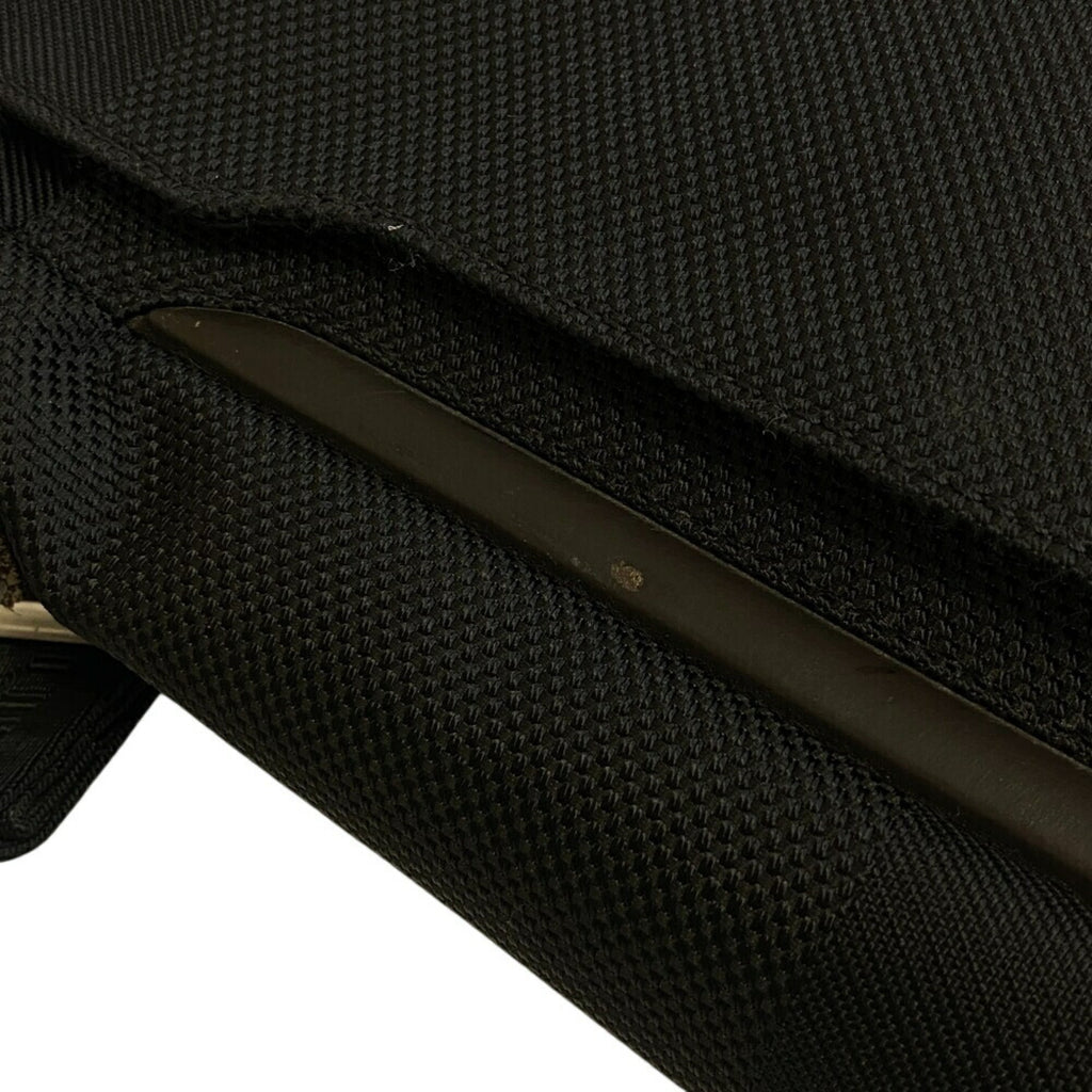 Louis Vuitton Black Canvas Messenger Bag Shoulder Bag