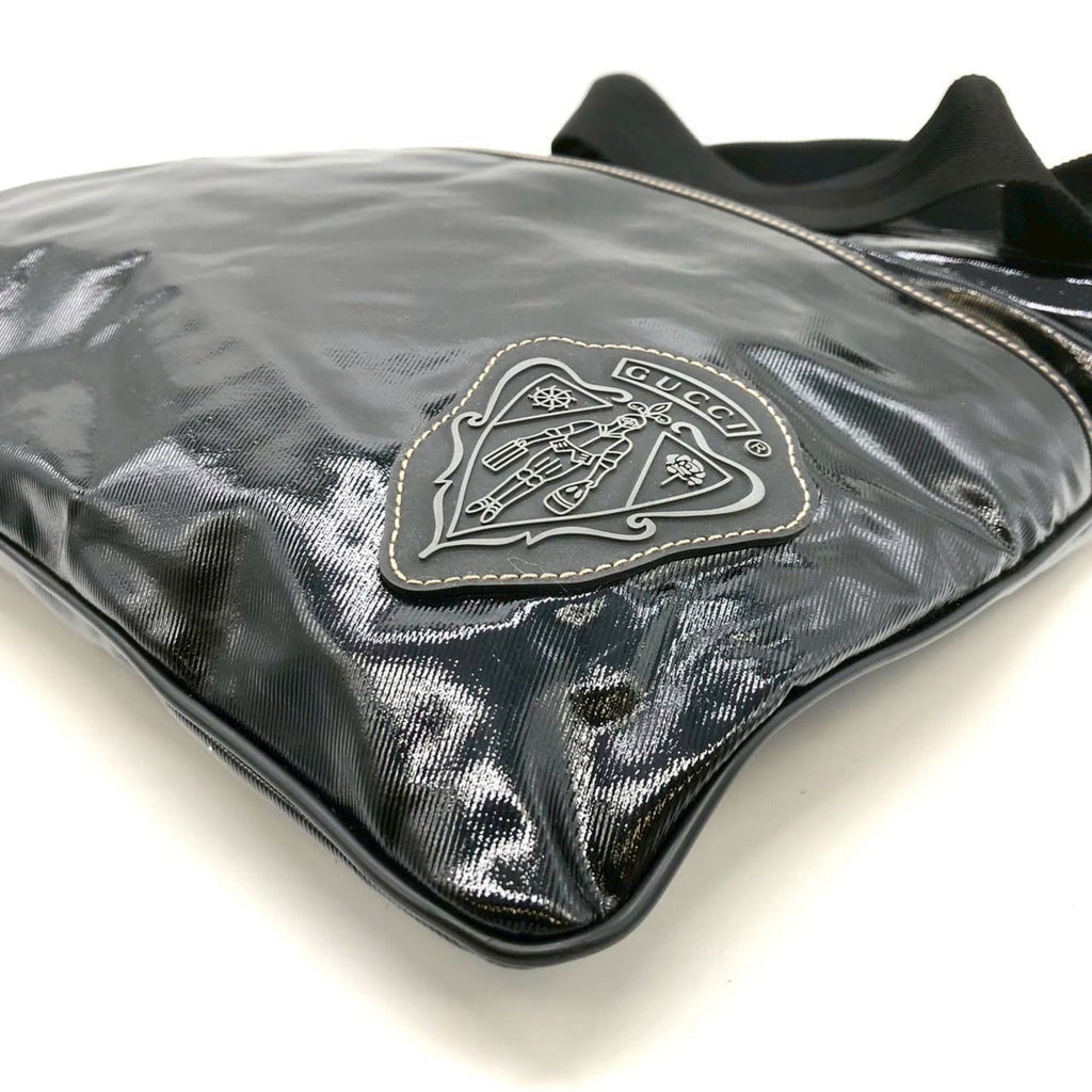 Gucci Black Leather Shoulder Bag (Pre-Owned)