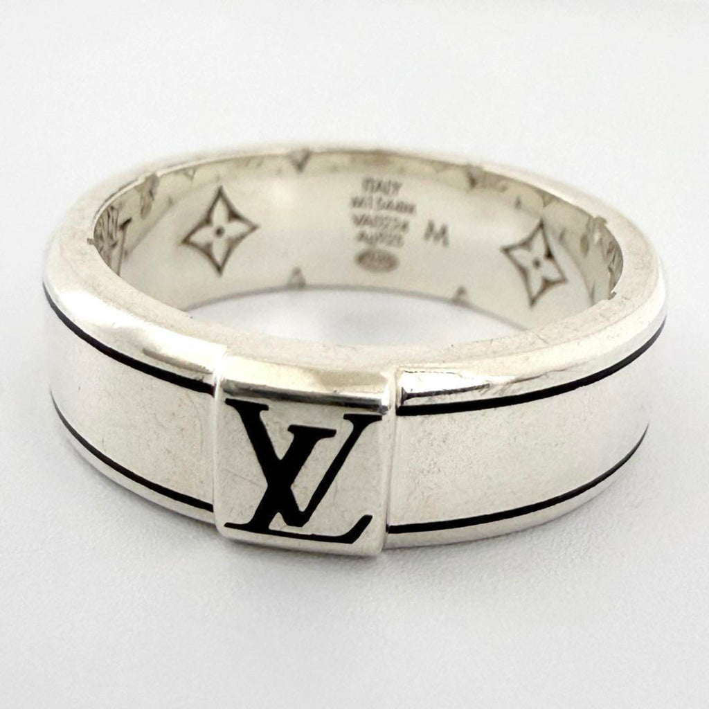 Louis Vuitton Silver Silver 925 Band Ring