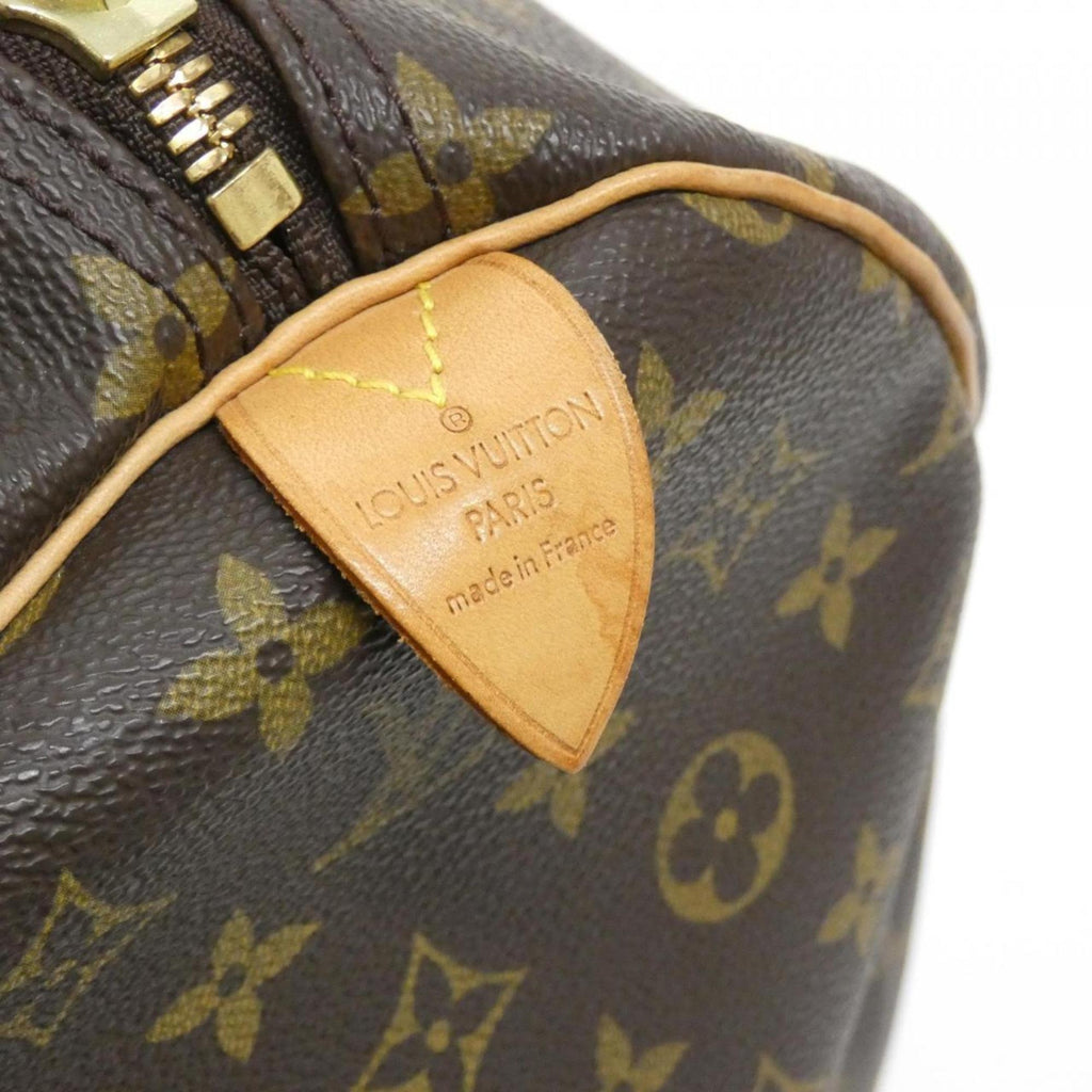 Louis Vuitton Monogram Marron Coated Canvas Boston Bag