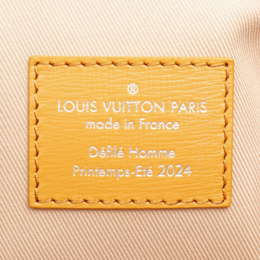 Louis Vuitton Orange Saffron Leather Tote Bag