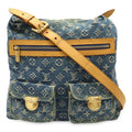 Louis Vuitton Blue Monogram Denim Shoulder Bag