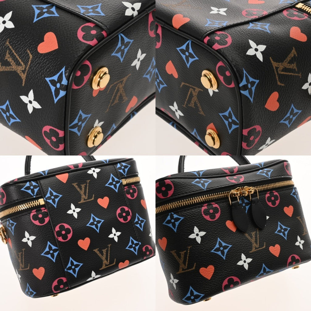 Louis Vuitton Noir Monogram Vanity Bag