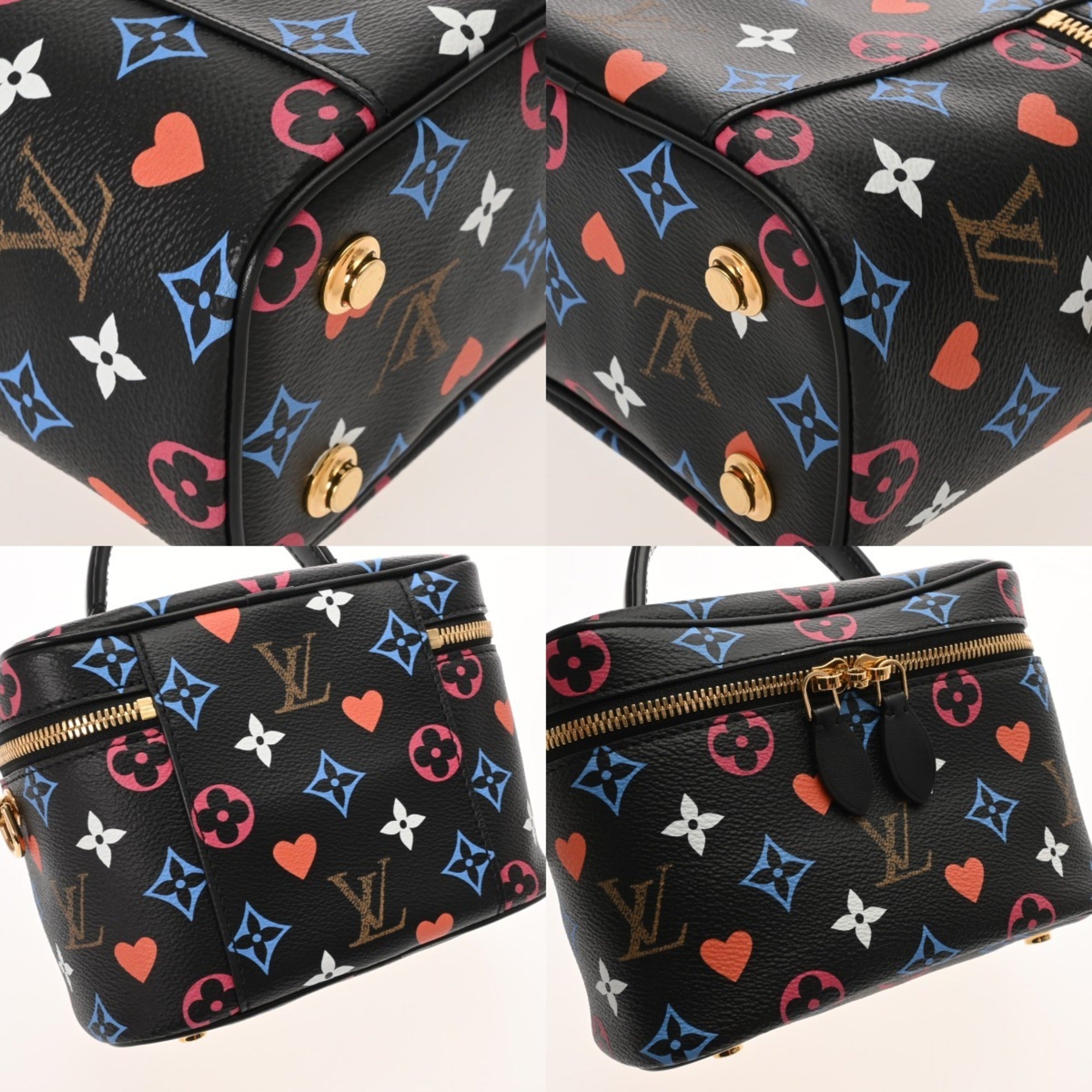 Louis Vuitton Noir Monogram Vanity Bag