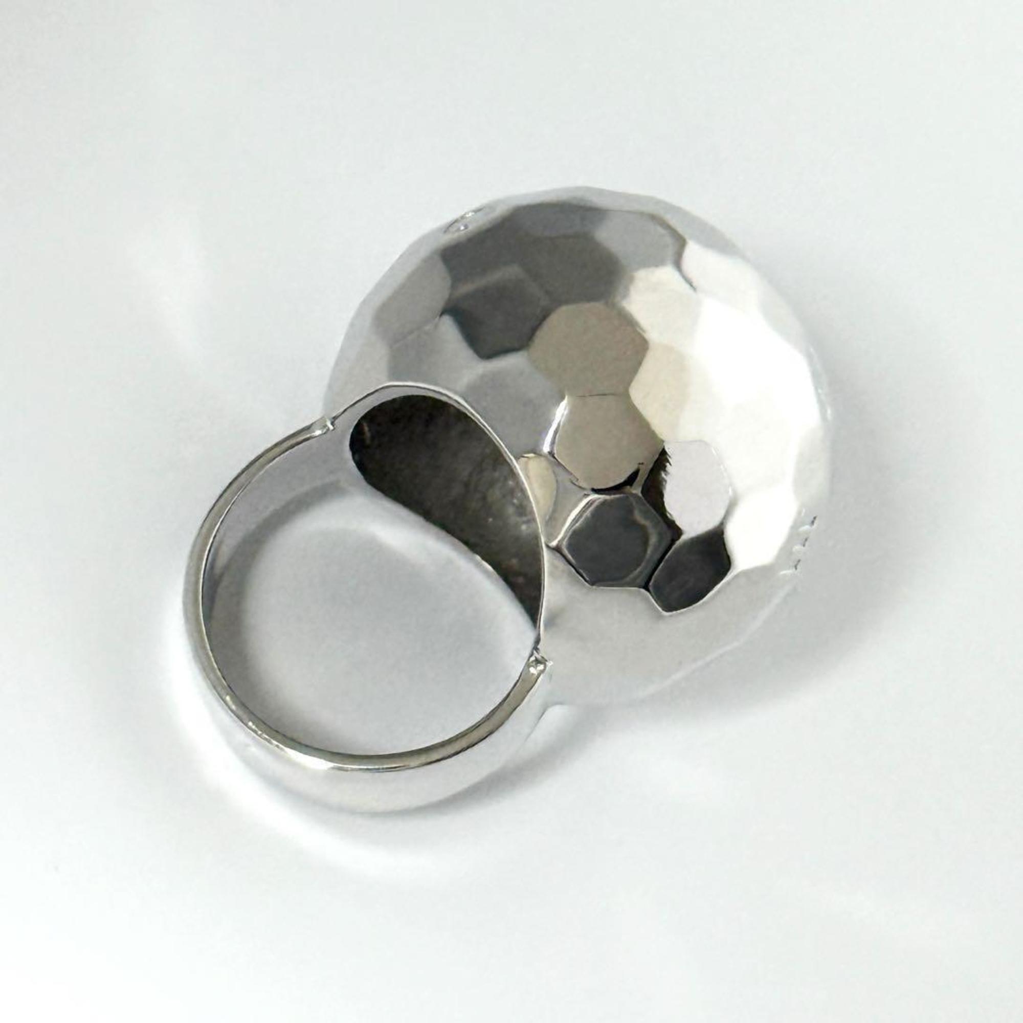 Chanel Silver Band Ring