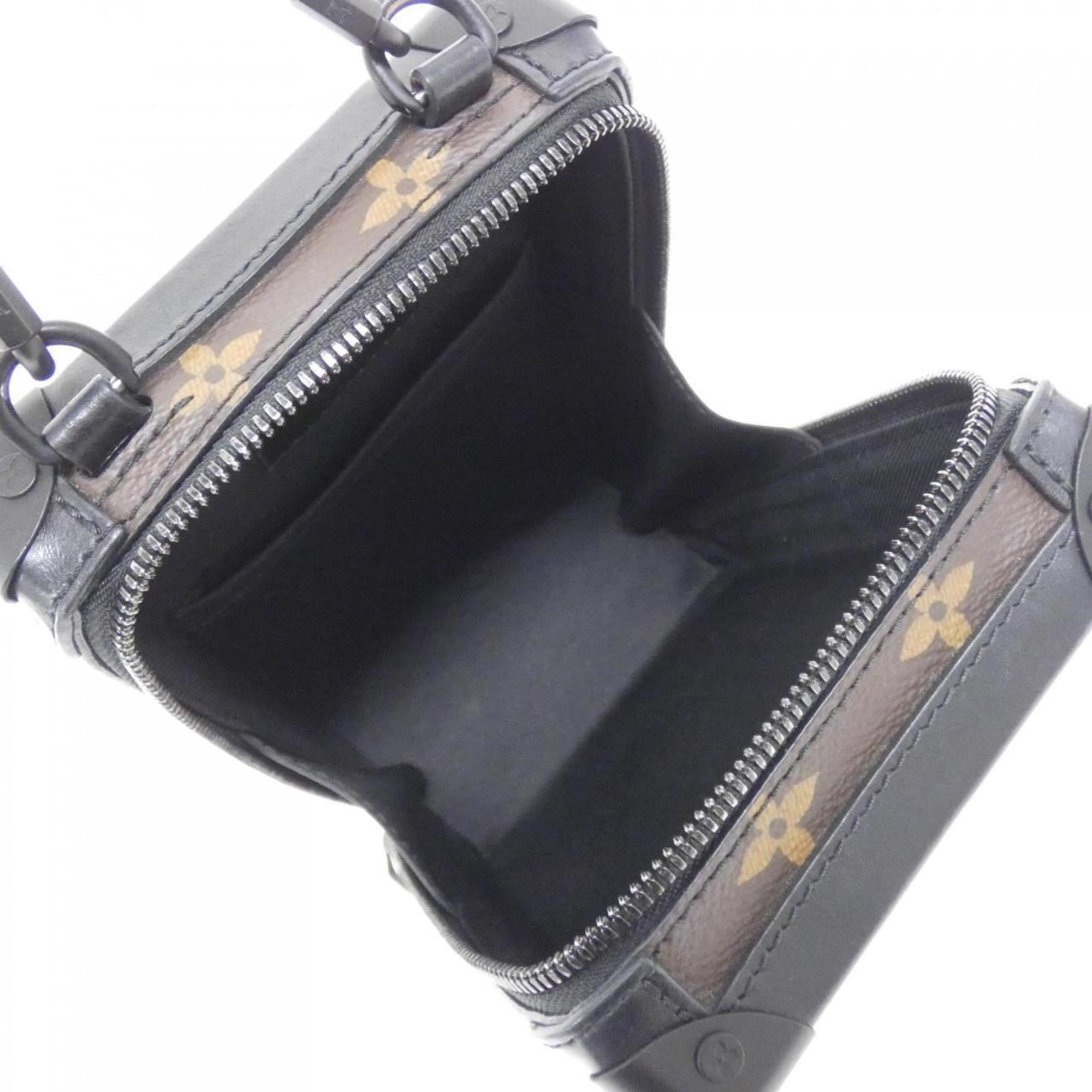 Louis Vuitton Monogram Tuffetage Black Marron Monogram Monogram Fabric Shoulder Bag