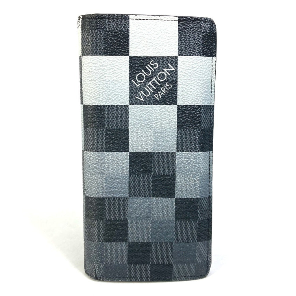 Louis Vuitton Damier Graphite Black Damier Canvas Long Wallet