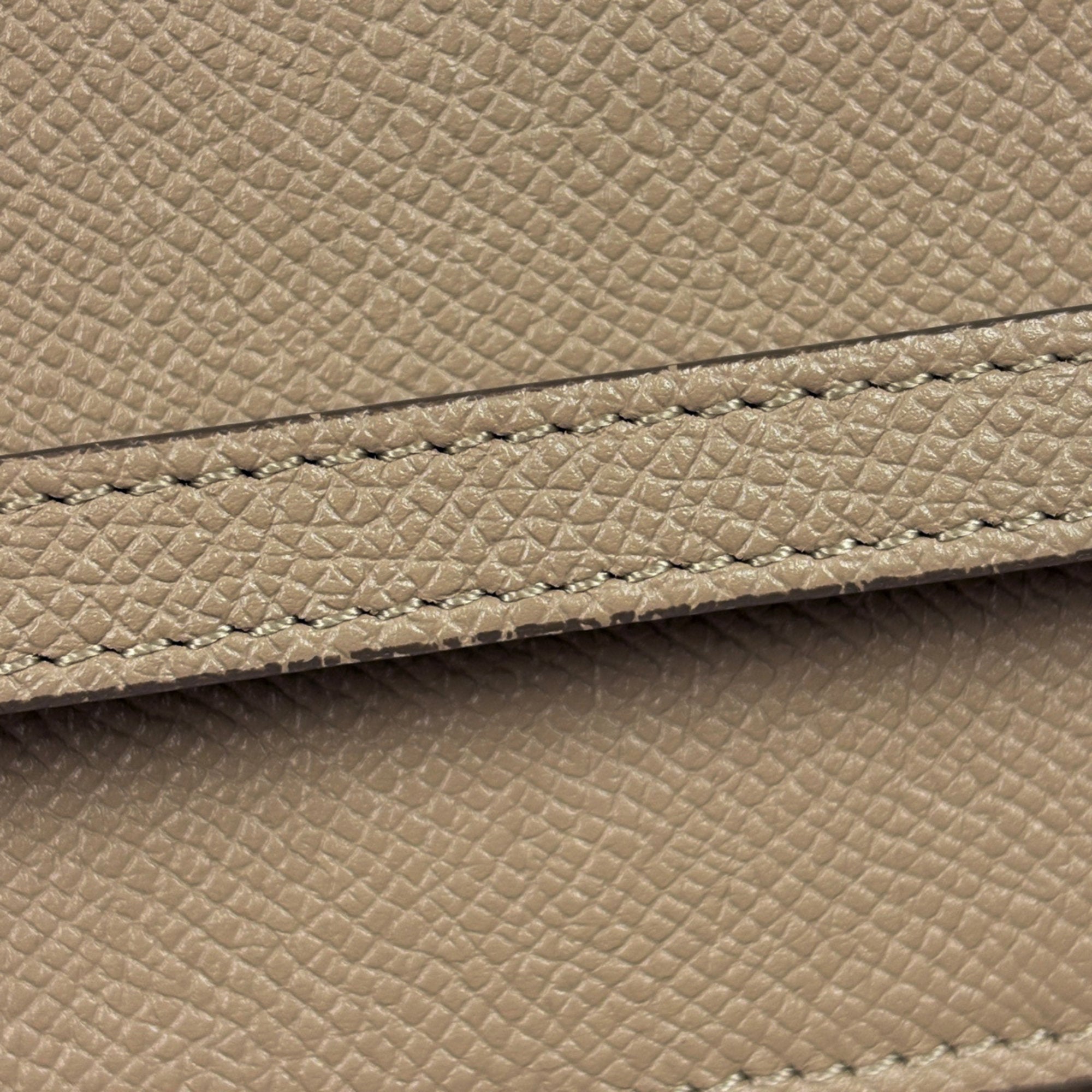 Celine Beige Leather Handbag Shoulder Bag