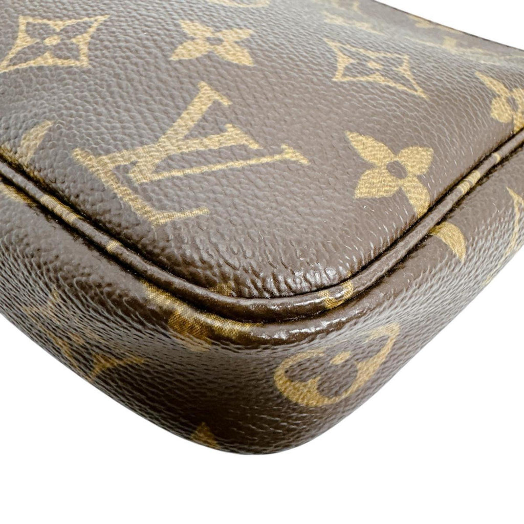 Louis Vuitton Brown Monogram Canvas Pouch