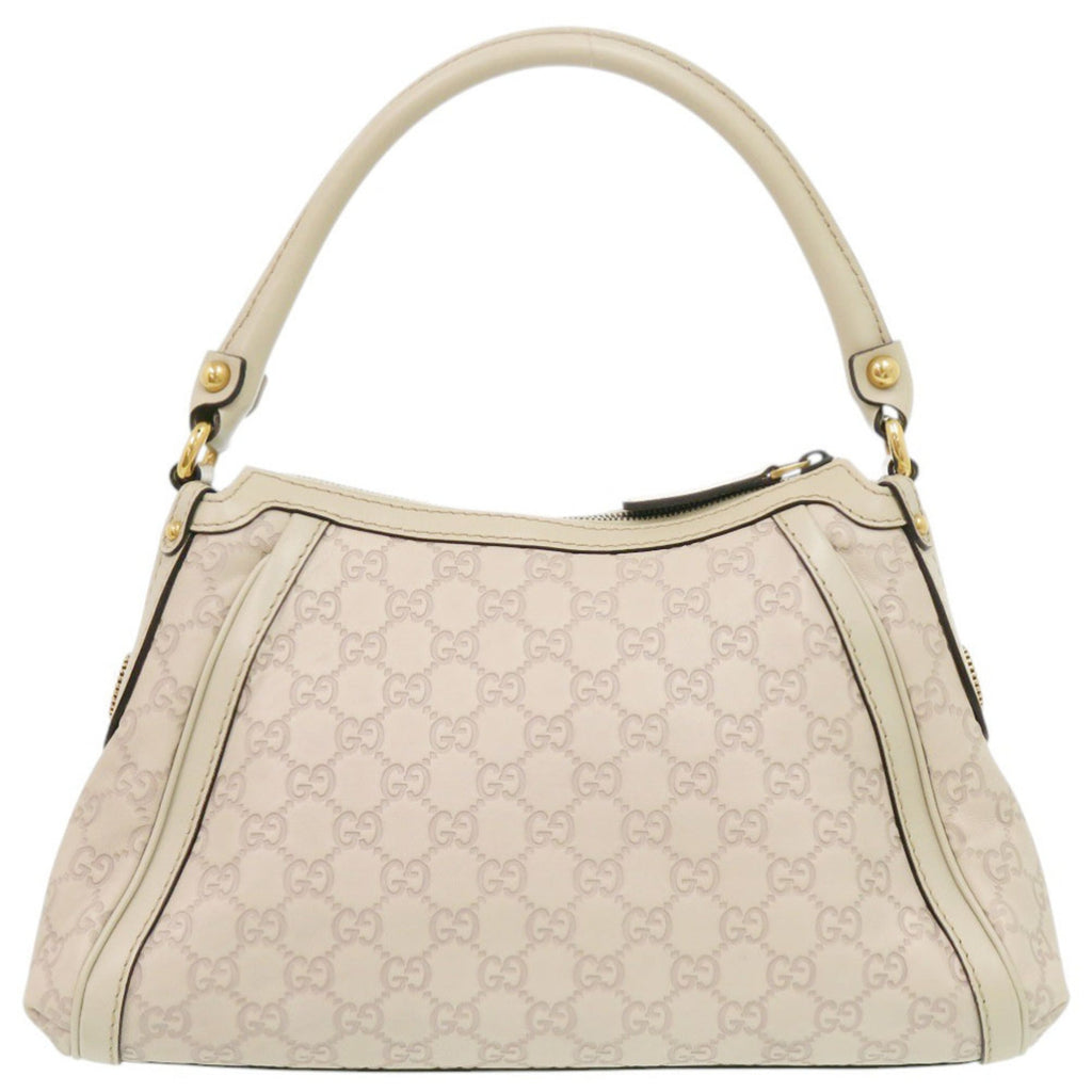 Gucci Ivory Leather Handbag (Pre-Owned)