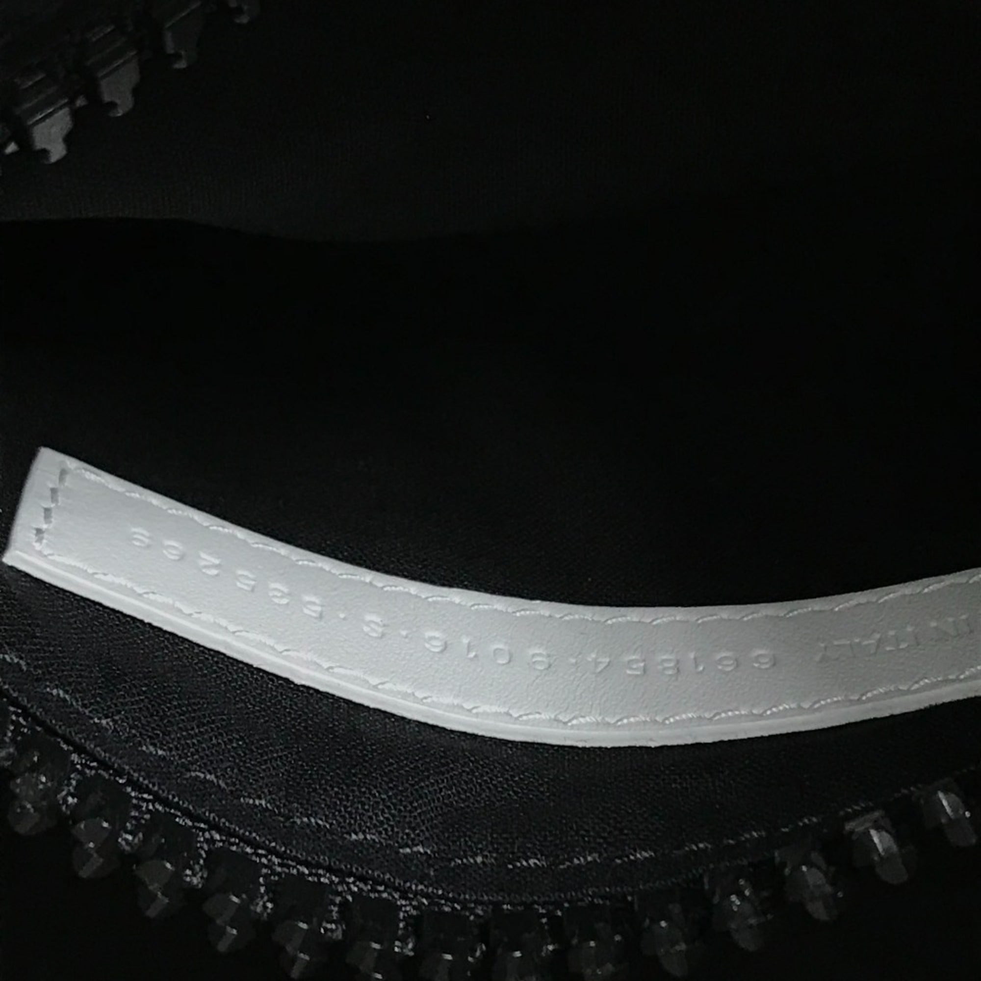 Balenciaga White Leather Hand