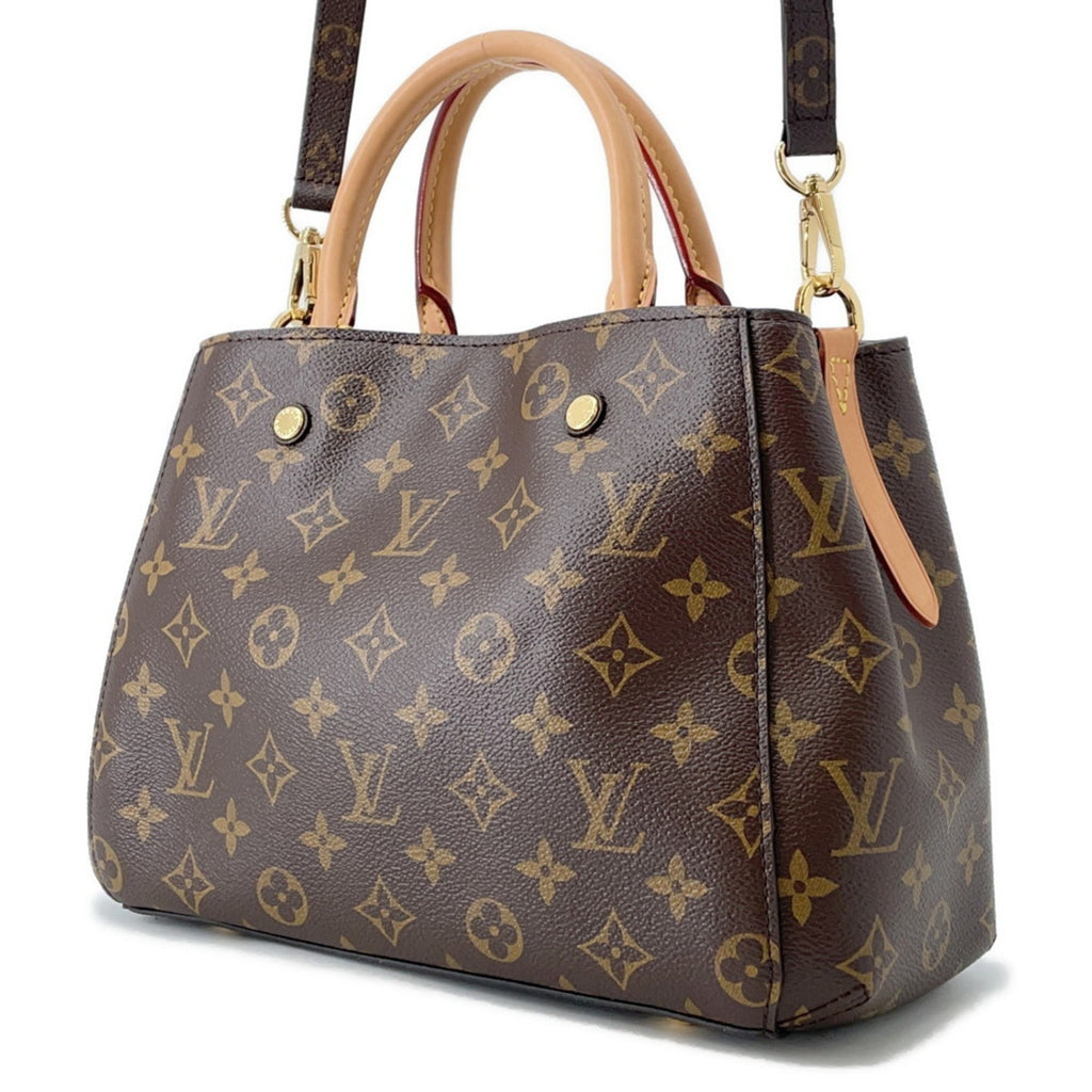 Louis Vuitton Bordeaux Monogram Monogram Leather Handbag Shoulder Bag
