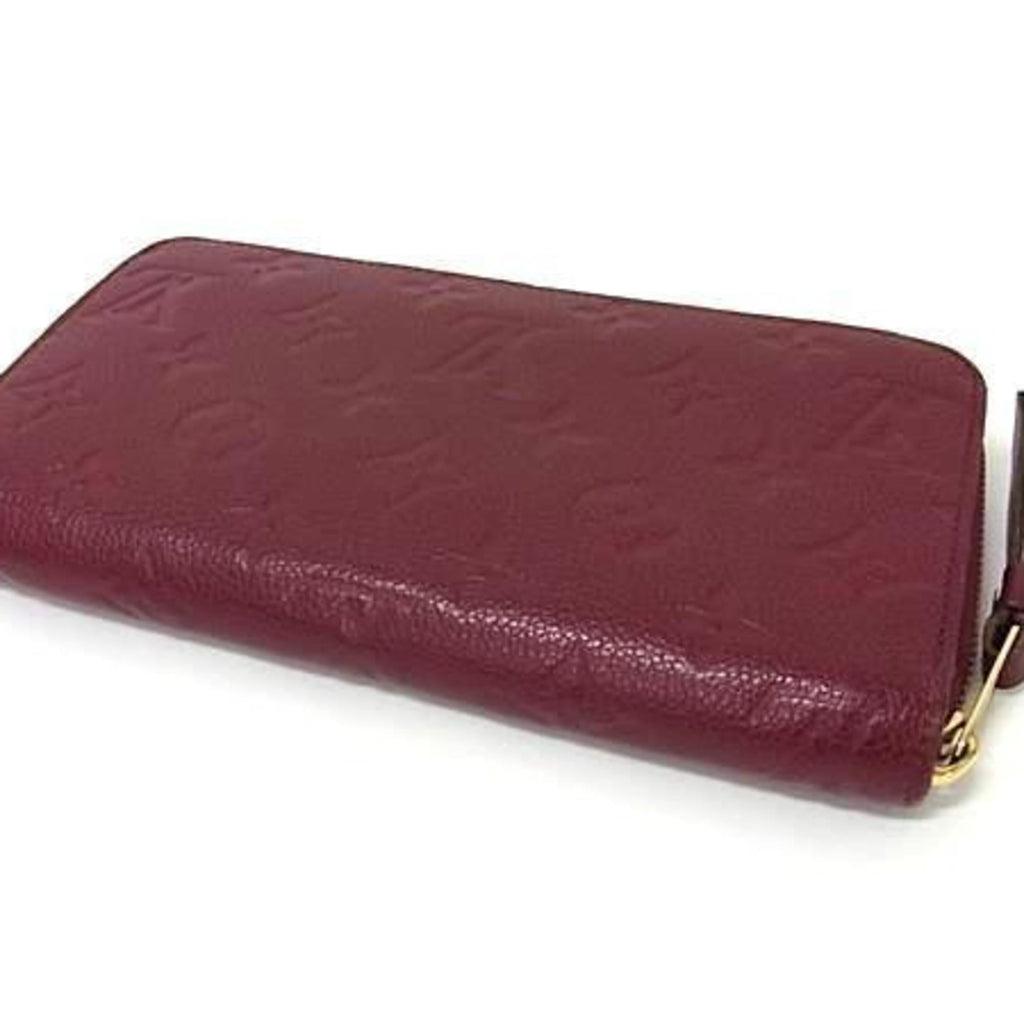 Louis Vuitton Aurore Bordeaux Monogram Empreinte Long Wallet