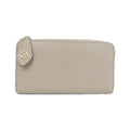 Louis Vuitton Beige Leather Long Wallet