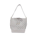 Louis Vuitton Gray Leather Shoulder Bag