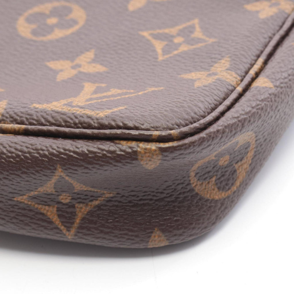 Louis Vuitton Brown Monogram Coated Canvas Leather Handbag