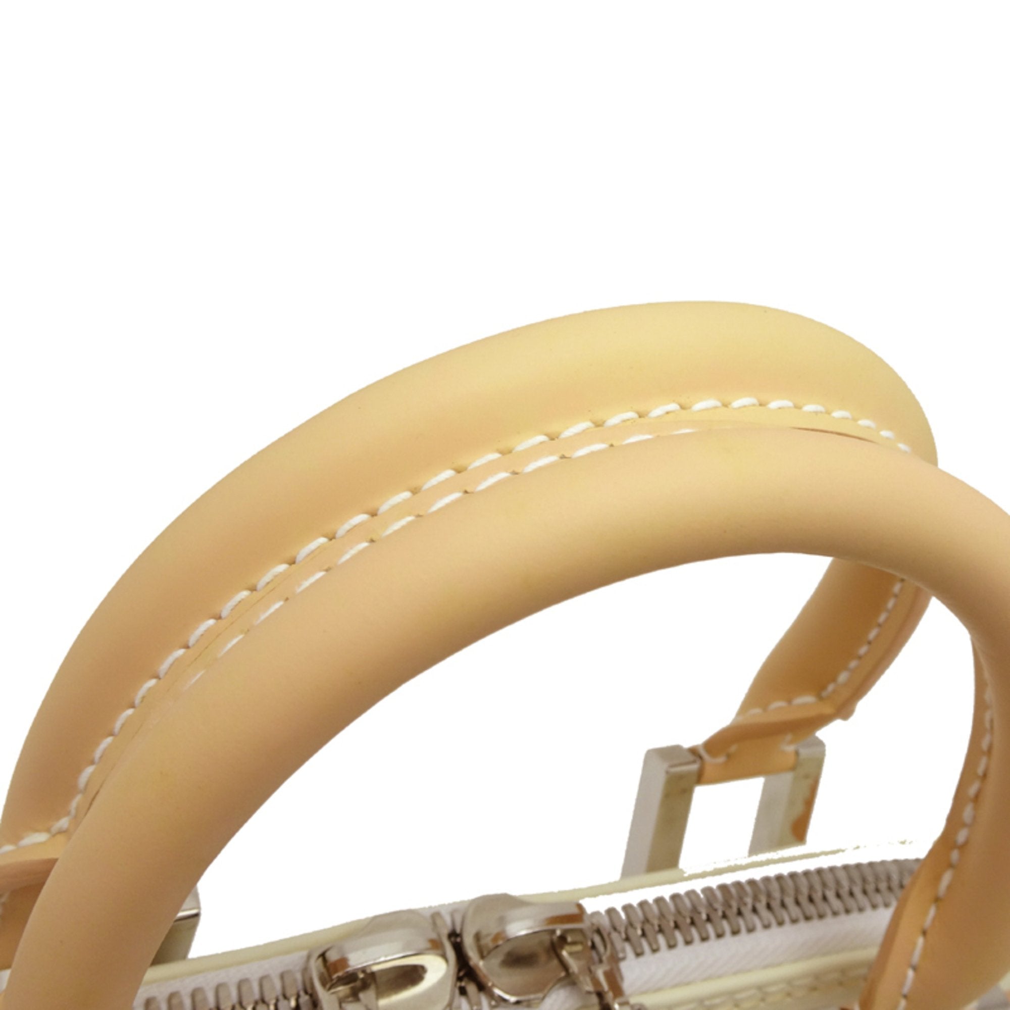 Louis Vuitton Beige White Handbag