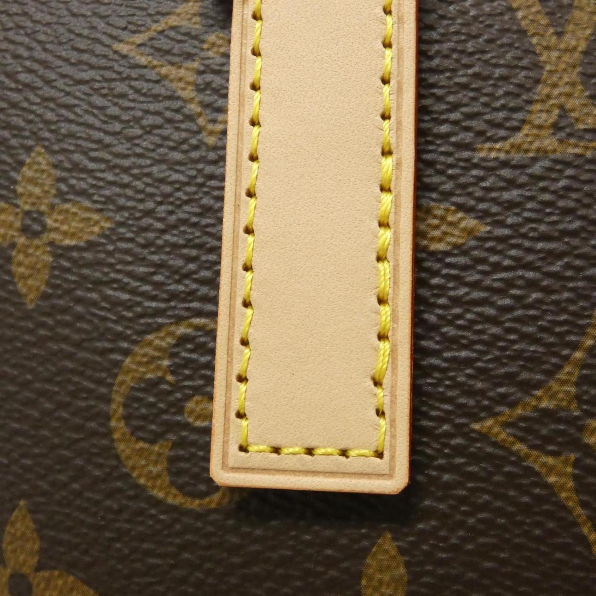 Louis Vuitton Brown Coated Canvas Handbag